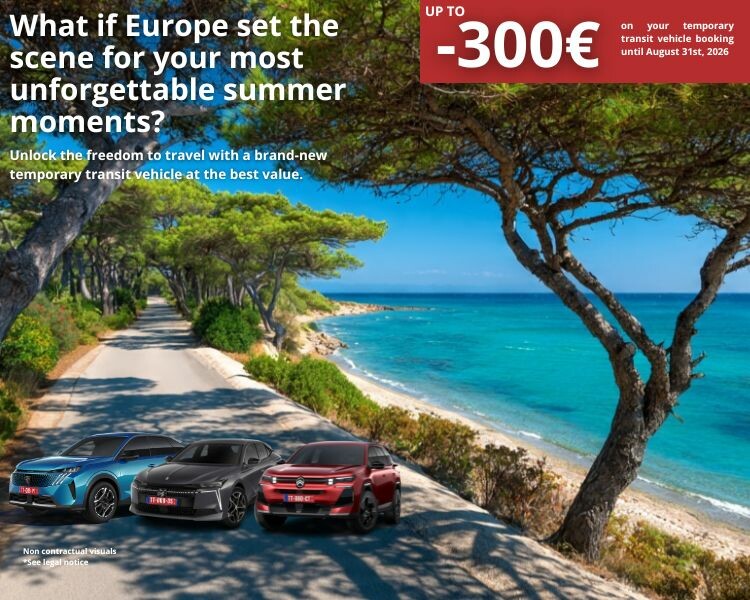 CAR-2-EUROPE Temporary Transit Offer 32
