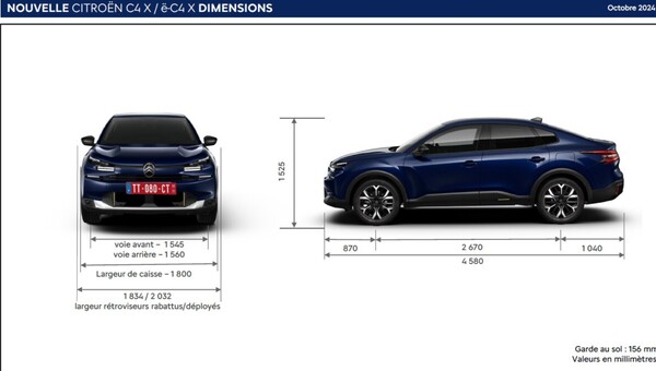 Citroën C4 X (2025) - Essence - Boîte automatique