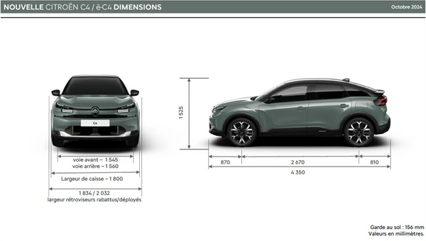 Citroën C4 WINTER (2025) - Essence - Boîte automatique